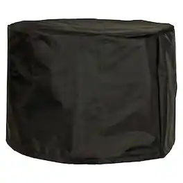 Sunnydaze - 420D Oxford Cloth Fire Pit Cover - 22.5” Round x 16” H - Black