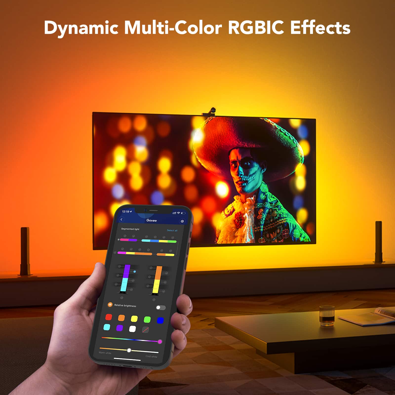 Dynamic Multi-Color RGBIC Effects