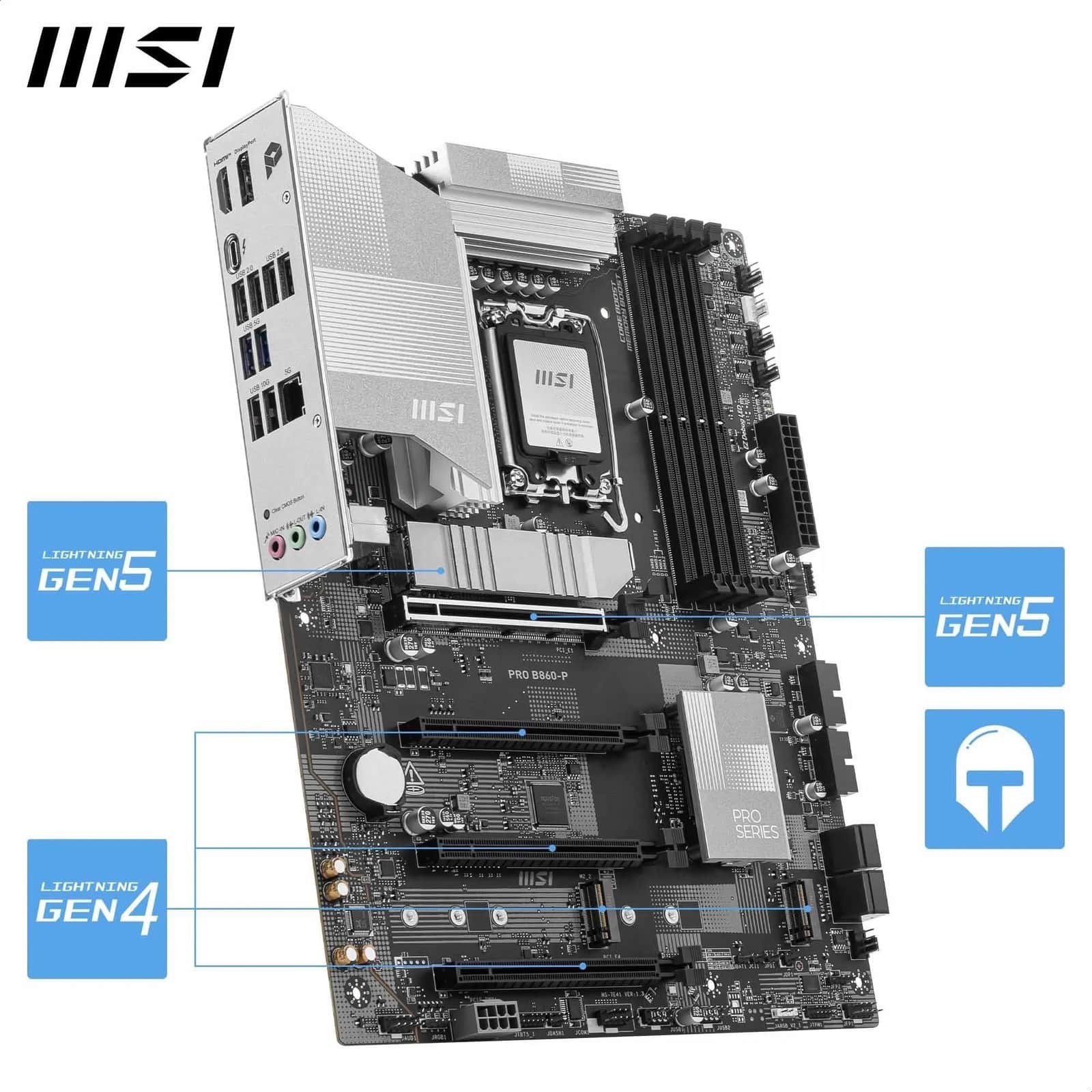 MSI PRO B860 P WIFI Gaming Desktop Motherboard - Best Buy