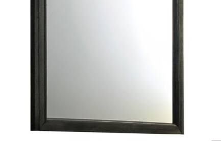 Back. TinyHomie - Carine Gray Finish II Mirror.