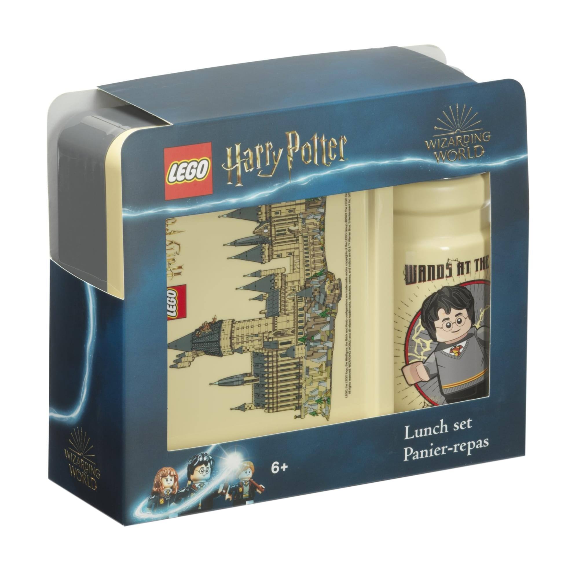 LEGO Harry Potter  
WIZARDING WORLD  

Lunch set  
Panier-repas  

6+  

WANDS AT THE WIZARDING WORLD