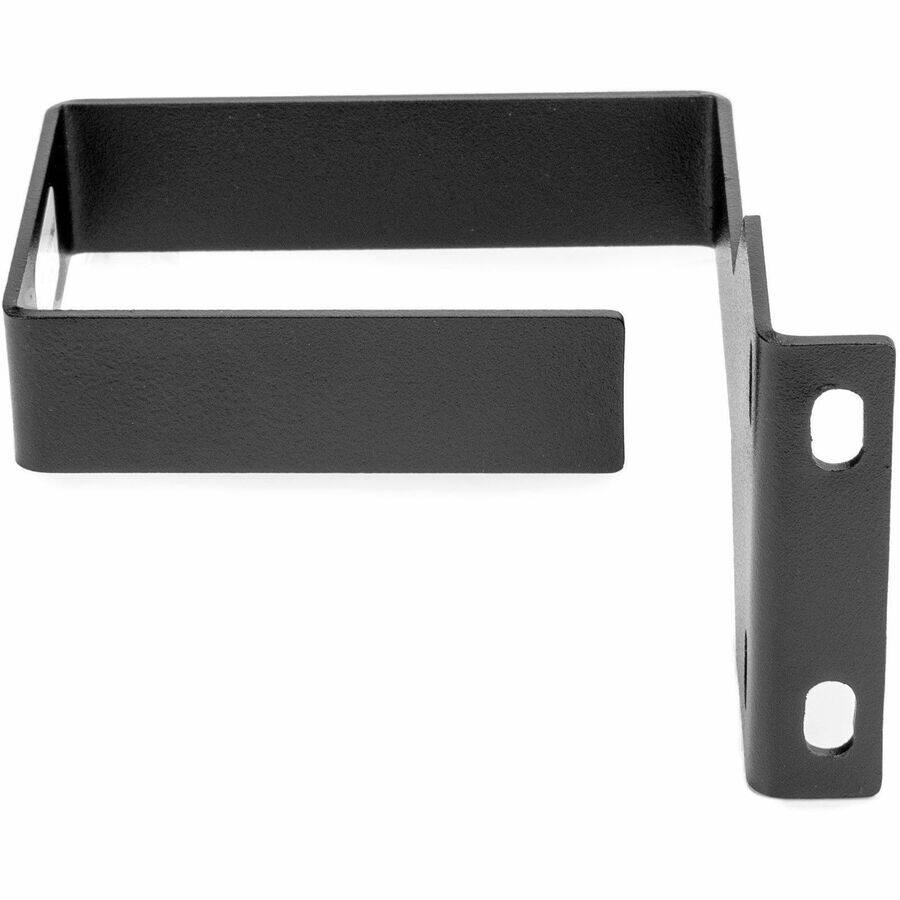 Alt View 2. Rocstor - MULTI-DIRECTIONAL VERTICAL SERVER RACK CABLE MANAGEMENT D-RING METAL HOOK 4H X 2 - Black.