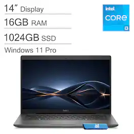 Dell - Upgraded - Latitude 3450 14" FHD Business Laptop - Intel Core i3-1315U - 16GB RAM - 1TB SSD - Backlit - Fingerprint - Win11Pro - Gray