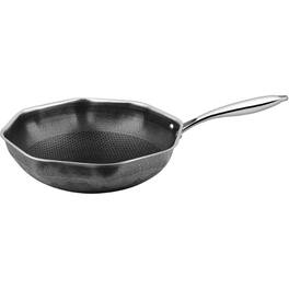 Hamilton Beach - 12.5" Honeycomb Wok Pan - Black