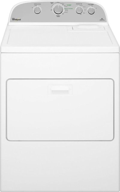 Front Zoom. Whirlpool - 7.0 Cu. Ft. 13-Cycle Gas Dryer - White.