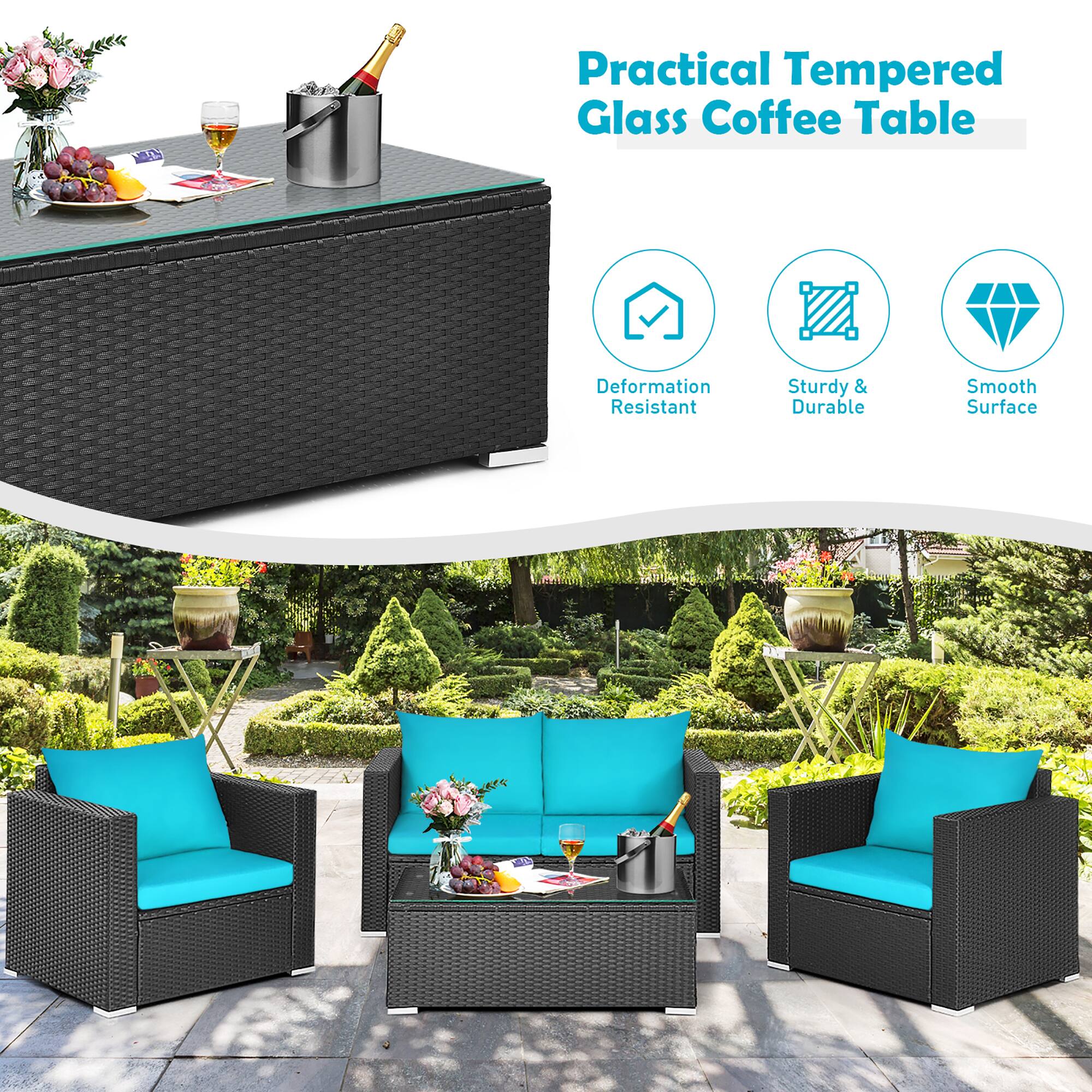Practical Tempered Glass Coffee Table

- Deformation Resistant
- Sturdy & Durable
- Smooth Surface