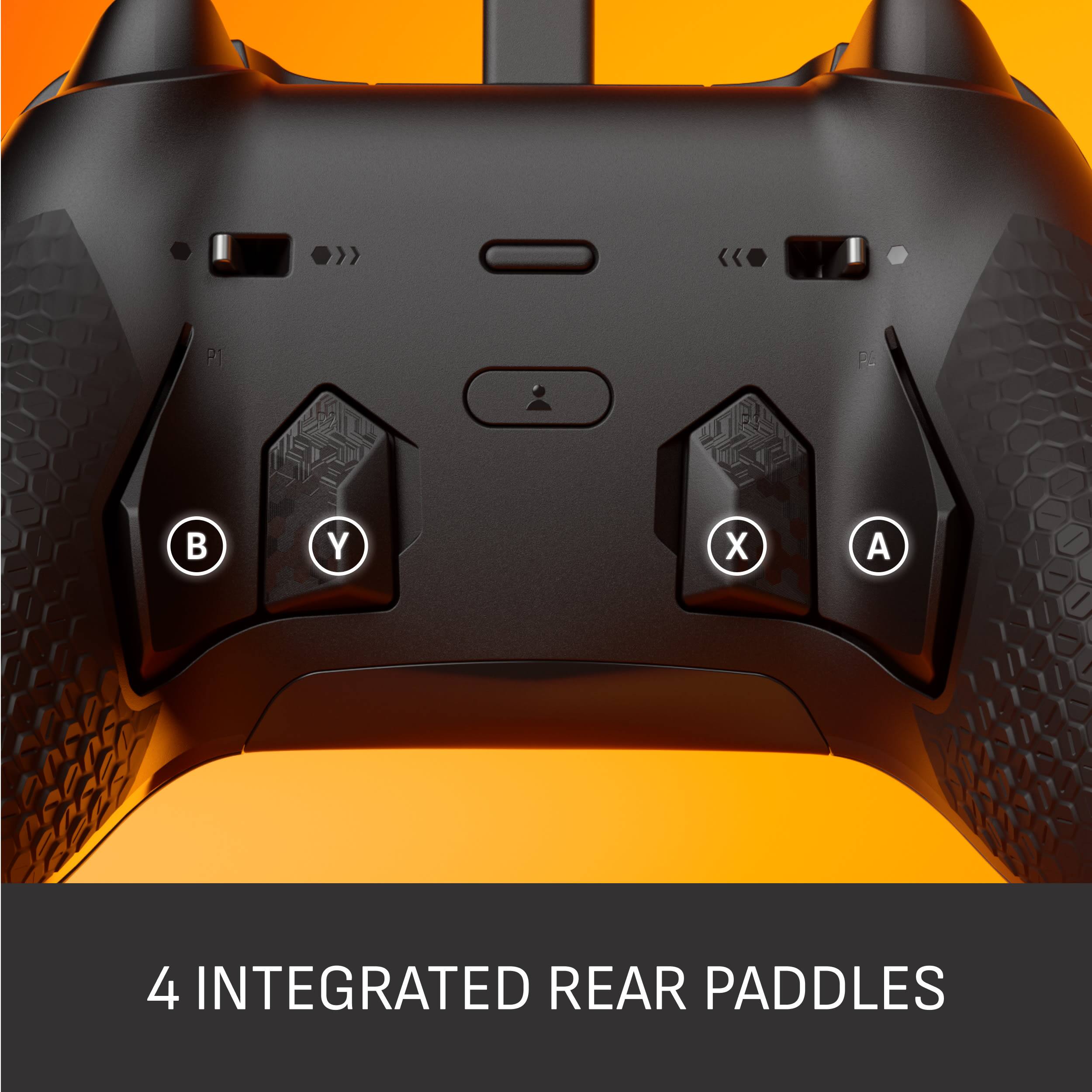 Y  
X  
A  
4 INTEGRATED REAR PADDLES