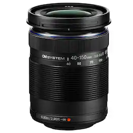 Olympus - M.Zuiko 40-150mm f4-5.6 R High-Power Zoom Lens - Black