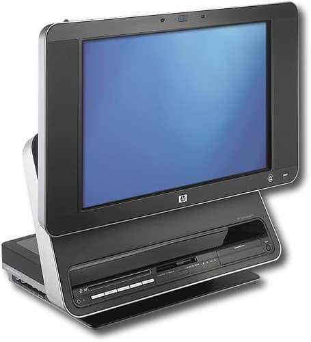 Angle Standard. HP - TouchSmart All-In-One Desktop with AMD Turion™ 64 X2.