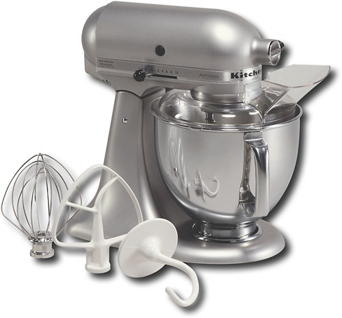 KitchenAid KSM150PSSM Artisan Series 5Qt Stand Mixer with Pouring