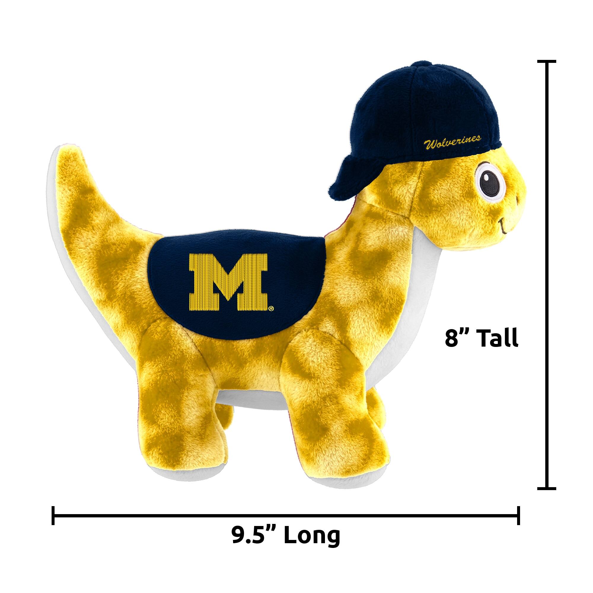 Wolverines M 8" Tall 9.5" Long