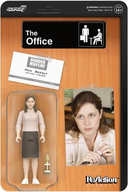 Super7 - The Office - ReAction Figures Wv2 - Pam Beesly (Dundie) - Collectibles - Multicolor