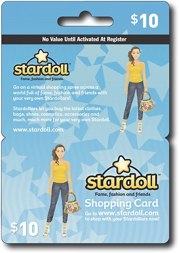  Stardoll - Stardoll Shopping Card ($10)
