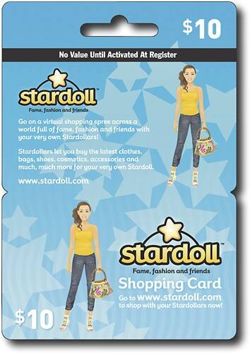 Front Standard. Stardoll - Stardoll Shopping Card ($10).