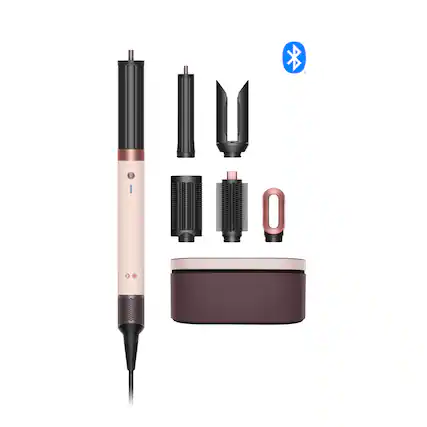 Front. Dyson - Airwrap Coanda 2x Multi-Styler and Dryer For Straight+Wavy Hair - Ceramic Pink/Rose Gold.