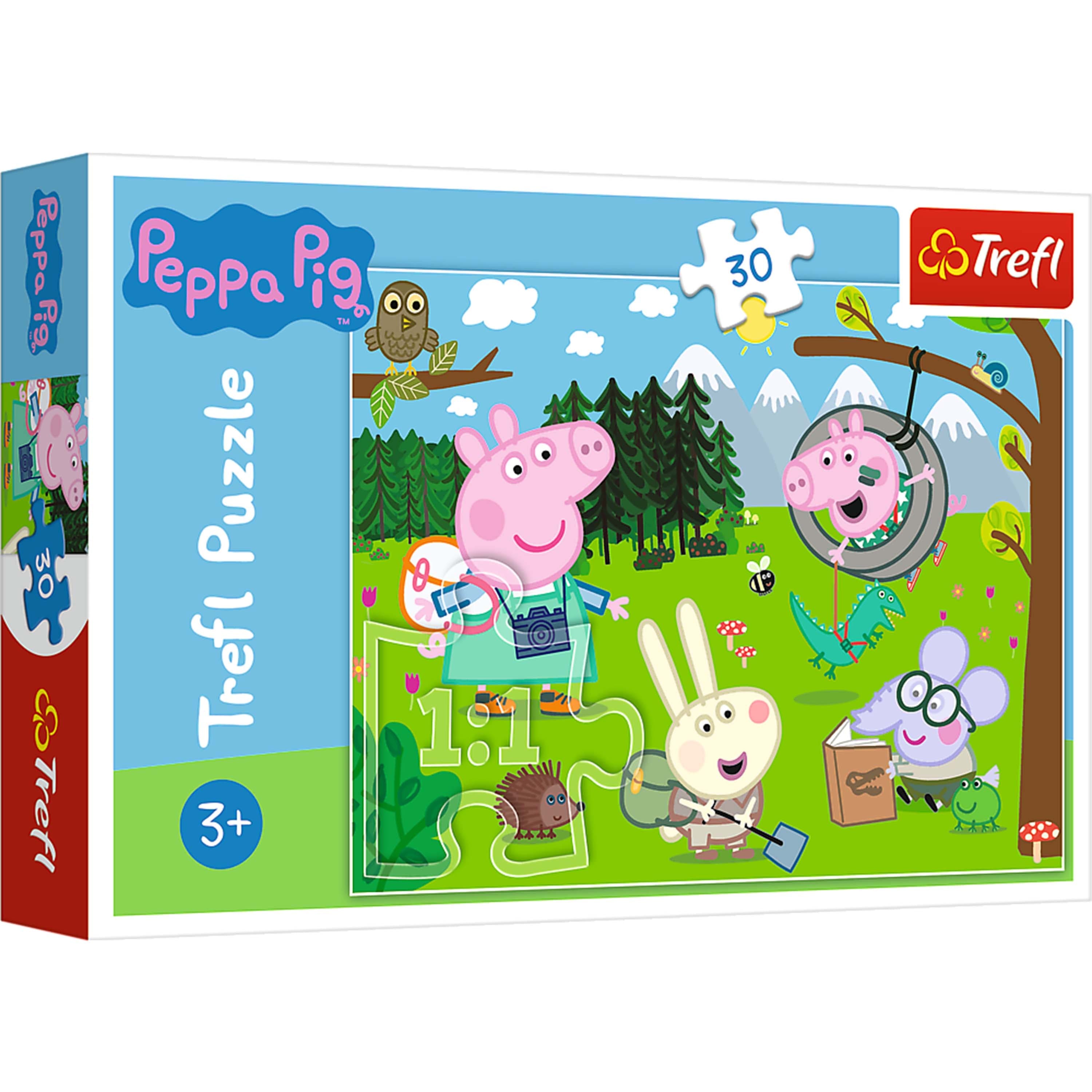Trefl - 30 Piece Puzzle - Peppa Pig's Forest Expedition Jigsaw Puzzle