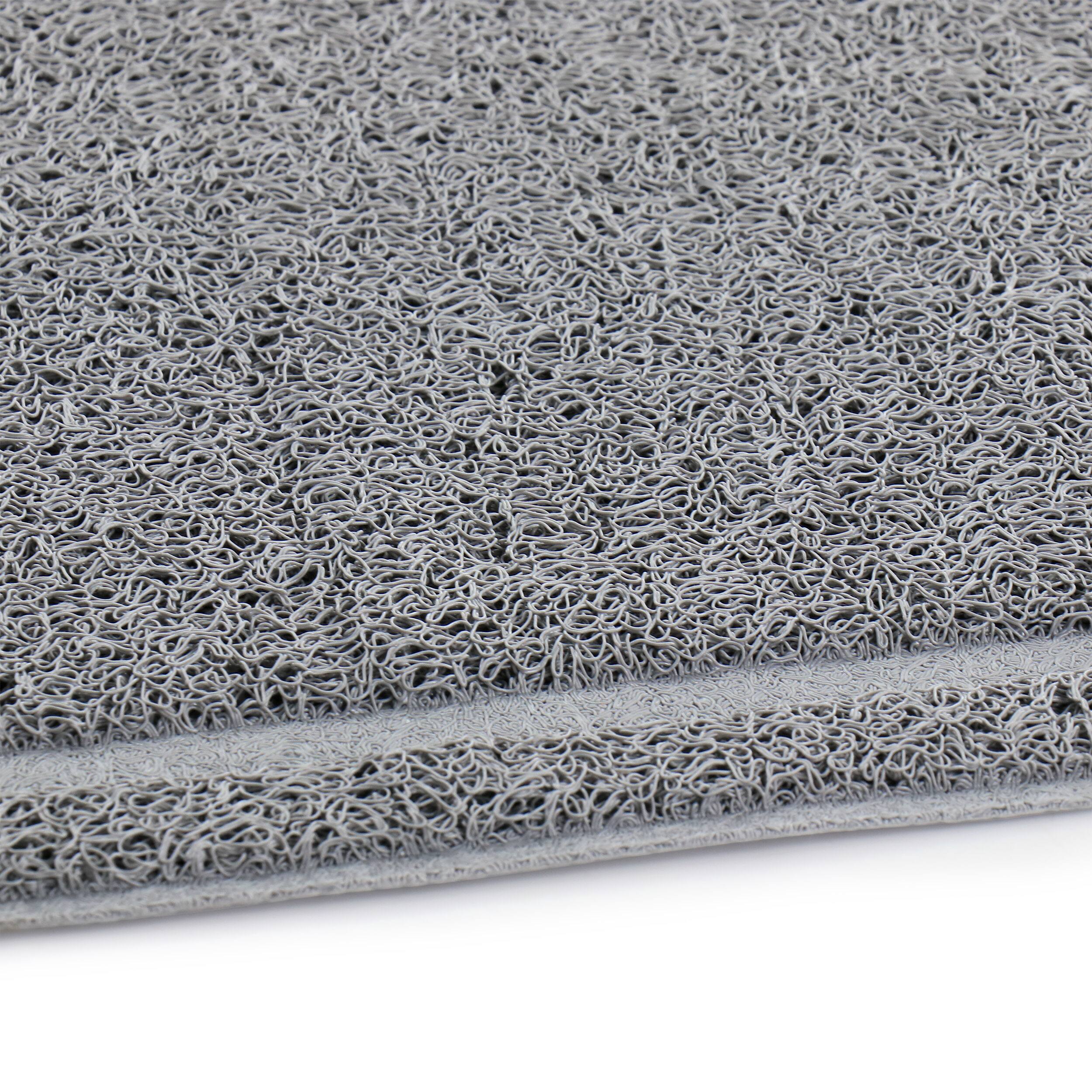 Alt View 3. Gibson - Gibson Home Pet Elements 14.2 x 23.6 Inch Paw Print Placemat in Grey - Gray.