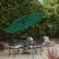 Alt View 17. Nature Spring - 10-Foot Patio Half Umbrella with Auto Tilt - Hunter Green.