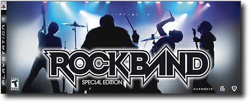 Front Standard. MTV Games - Rock Band Special Edition.