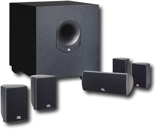 Buy: JBL 6-Piece Home Theater Speaker Package SCS145.5-BLACK