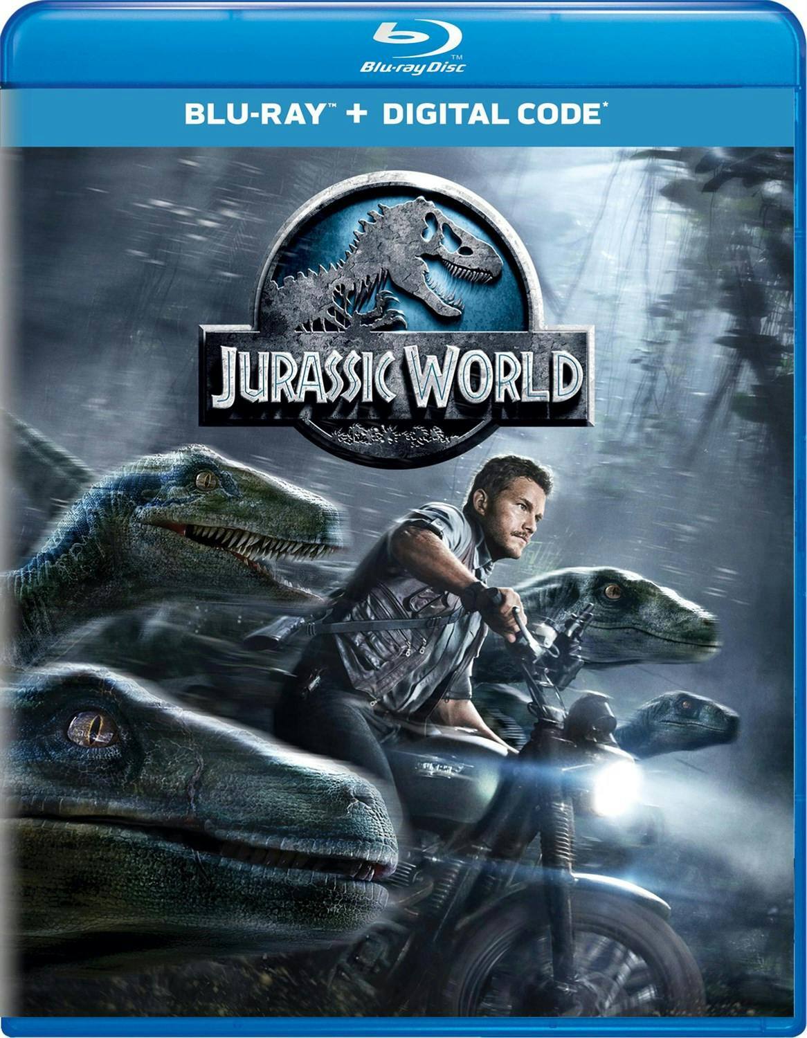 Front. Jurassic World (Blu-ray + Digital Copy) [Blu-ray].