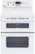 Front Zoom. LG - 30" Self-Cleaning Freestanding Double Oven Electric Range - Smooth White.