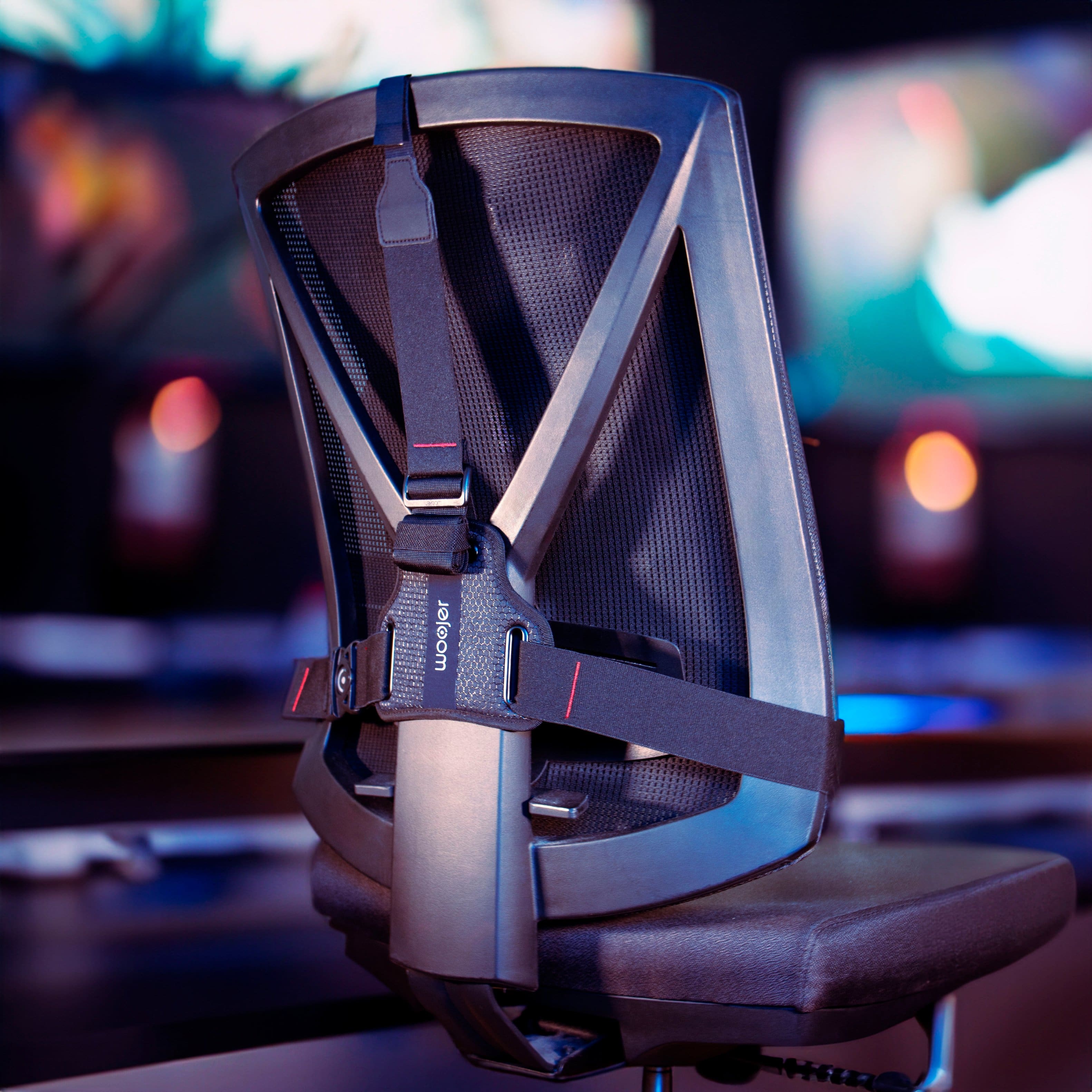 Alt View 6. Woojer - Made for Meta High Fidelity Haptic Vest 3 - Special Gamer Bundle. - Gray.