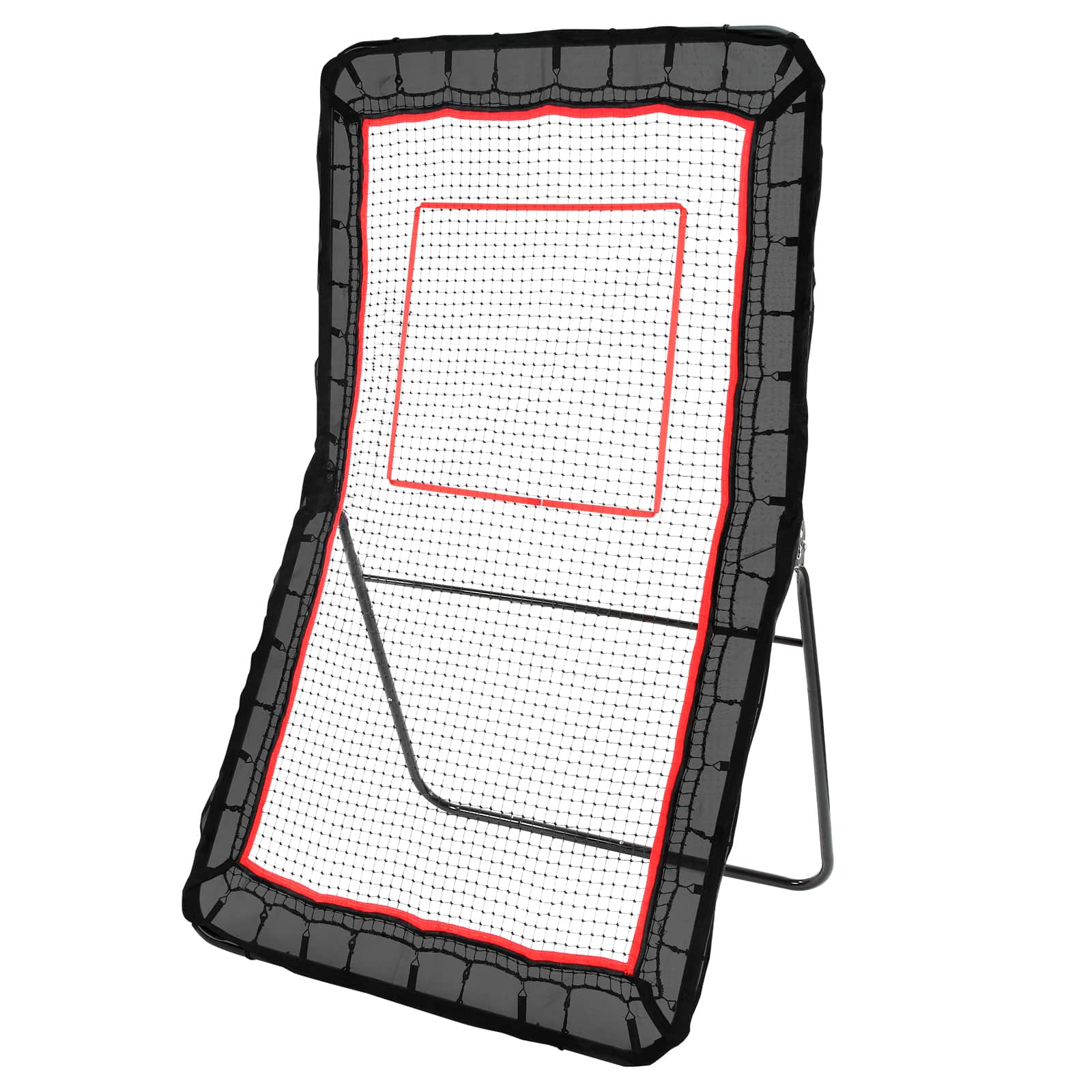 VEVOR - Lacrosse Rebounder for Backyard, 4x7 Ft Volleyball Bounce Back Net, Pitchback Throwback Baseball - Black price history on PriceWatchPro