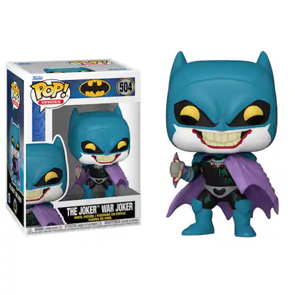 POP! HEROES An 504 8 R THE JOKER WAR JOKER FIGURINE EN VINYLE HA FIGURE J VINYL DE VINIL FIGURA PELIGRO 2 ANCA IAN DVETOUFEMENT A ADVERTENDA A ATTENTION: SANZER -go MARNNG DXNG NOR A A HA A HA