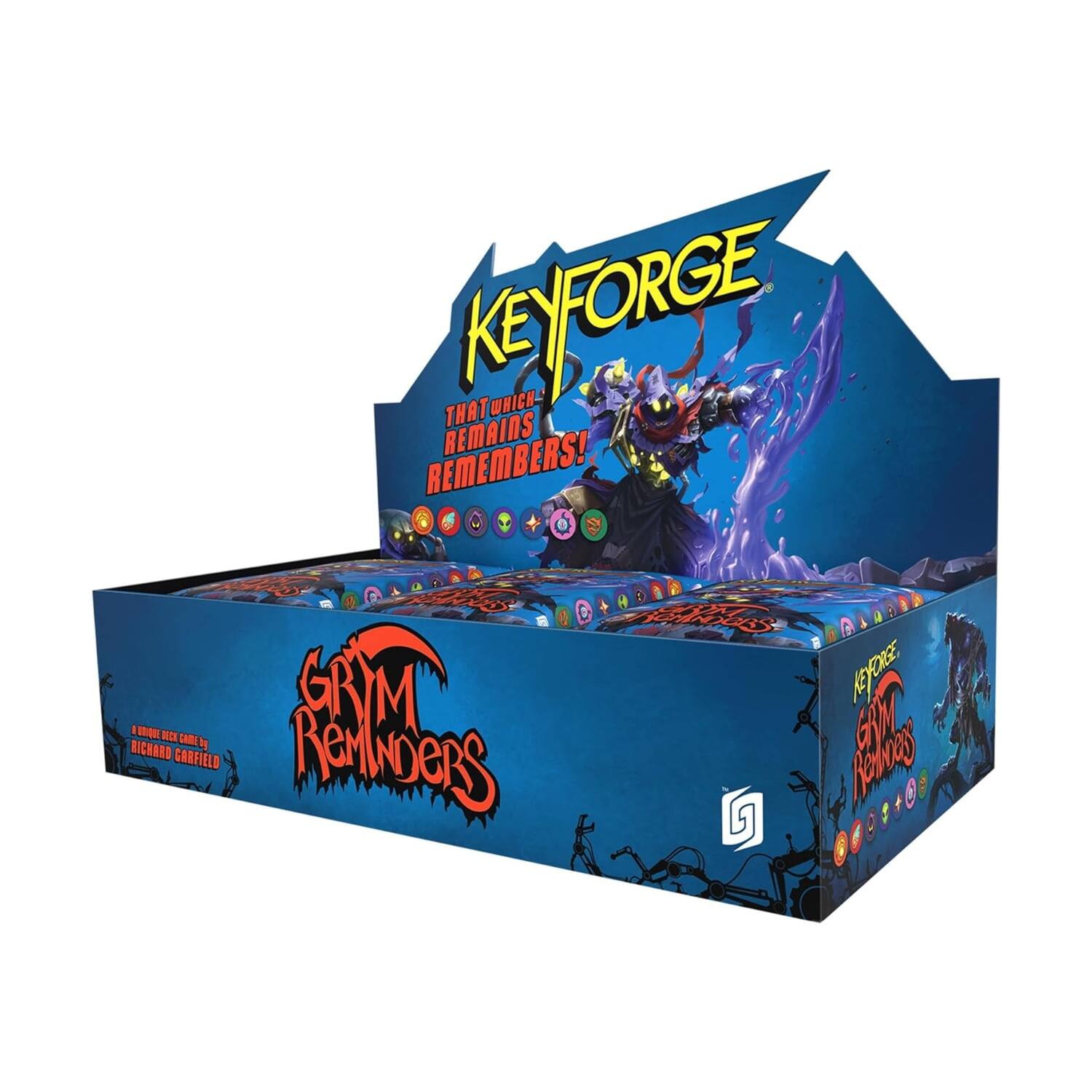 Ghost Galaxy - KeyForge - Grim Reminders Archon 12-Deck Display