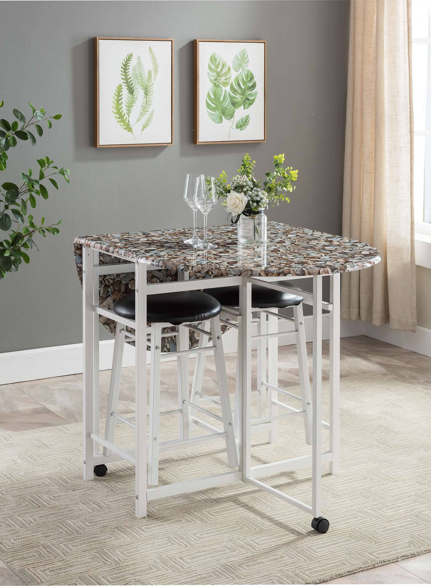 White (black seat) / Cobblestone