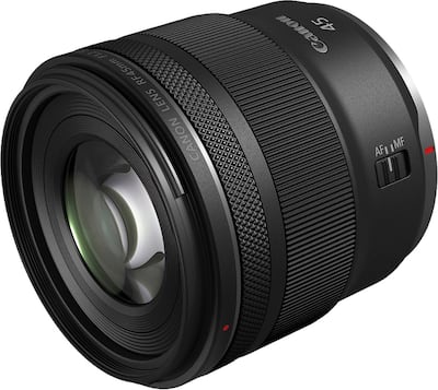 Canon RF45mm F1.2 STM Standard Prime Lens for EOS R Series Cameras Canon RF45mm F1.2 STM Standard Prime Lens for EOS R Series Cameras