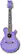 Front Standard. Daisy Rock - Wildwood 6-String 3/4-Size Acoustic Guitar - Purple Daze.
