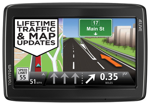  TomTom - Refurbished GO LIVE 1535TM 5&quot; GPS with Built-In Bluetooth and Lifetime Map and Traffic Updates