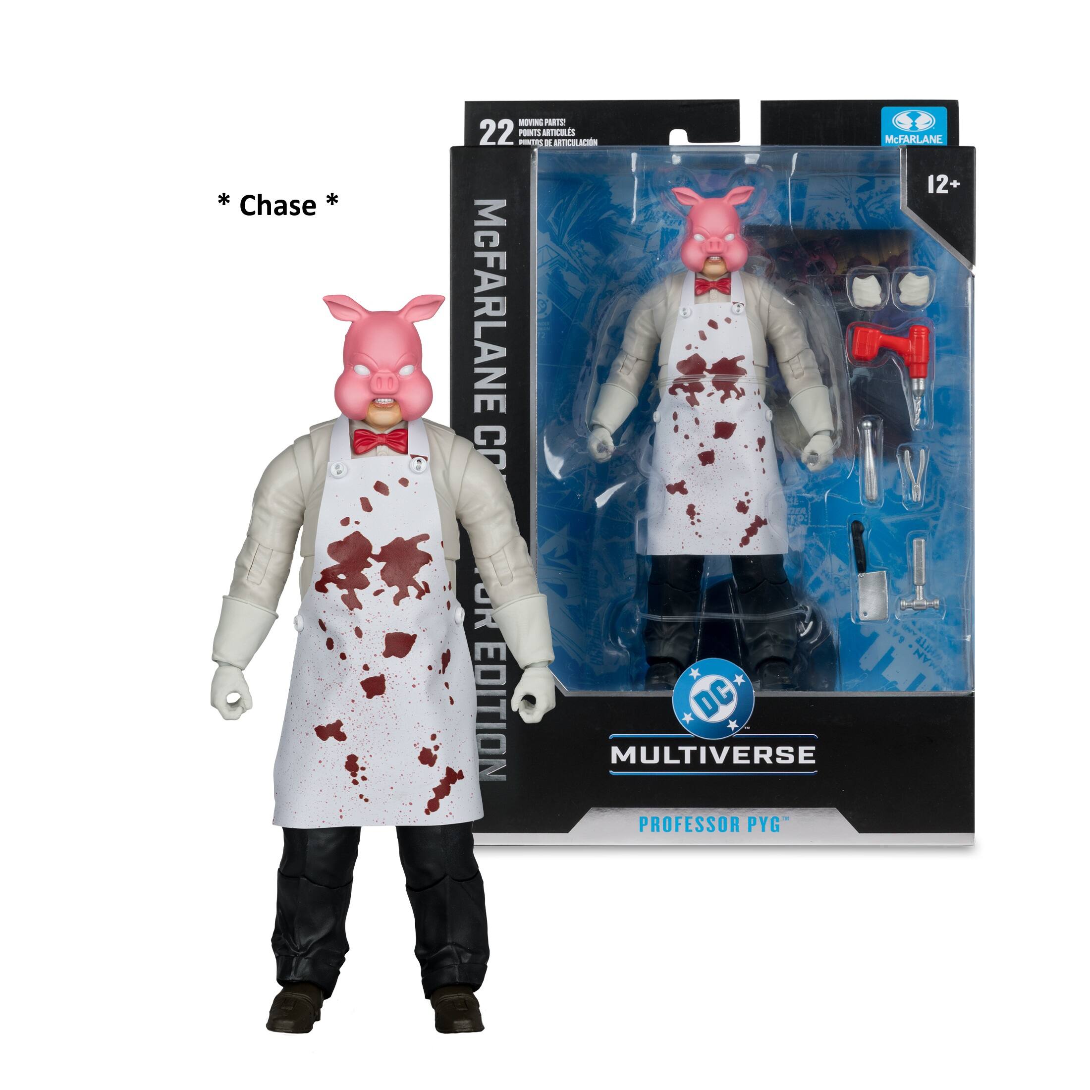 * Chase *
- MRS 22
- PORTS STICILES R AOULACIN McFARLANE CD
- mos TP McFARLANE 12+ OR EDITION
- DC MULTIVERSE PROFESSOR PYG