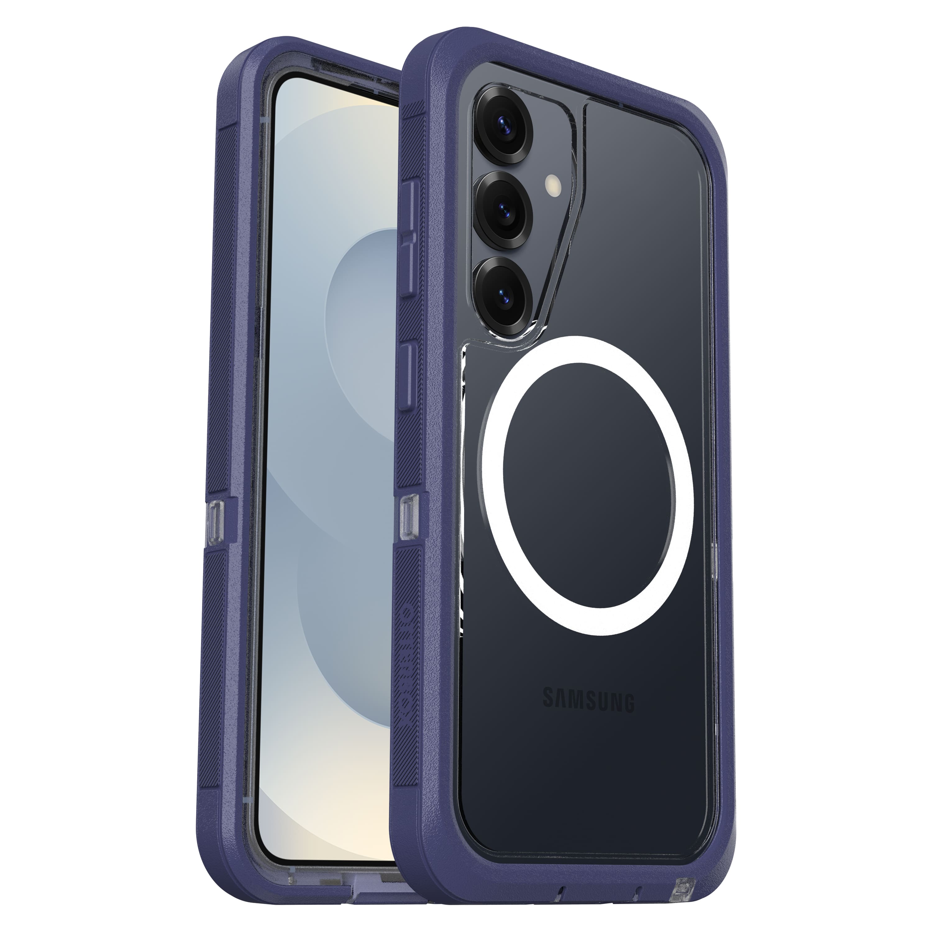 OtterBox - Defender Series Pro XT Hard Shell with Magnets for Samsung Galaxy S25 - Denver Dusk - Front_Zoom