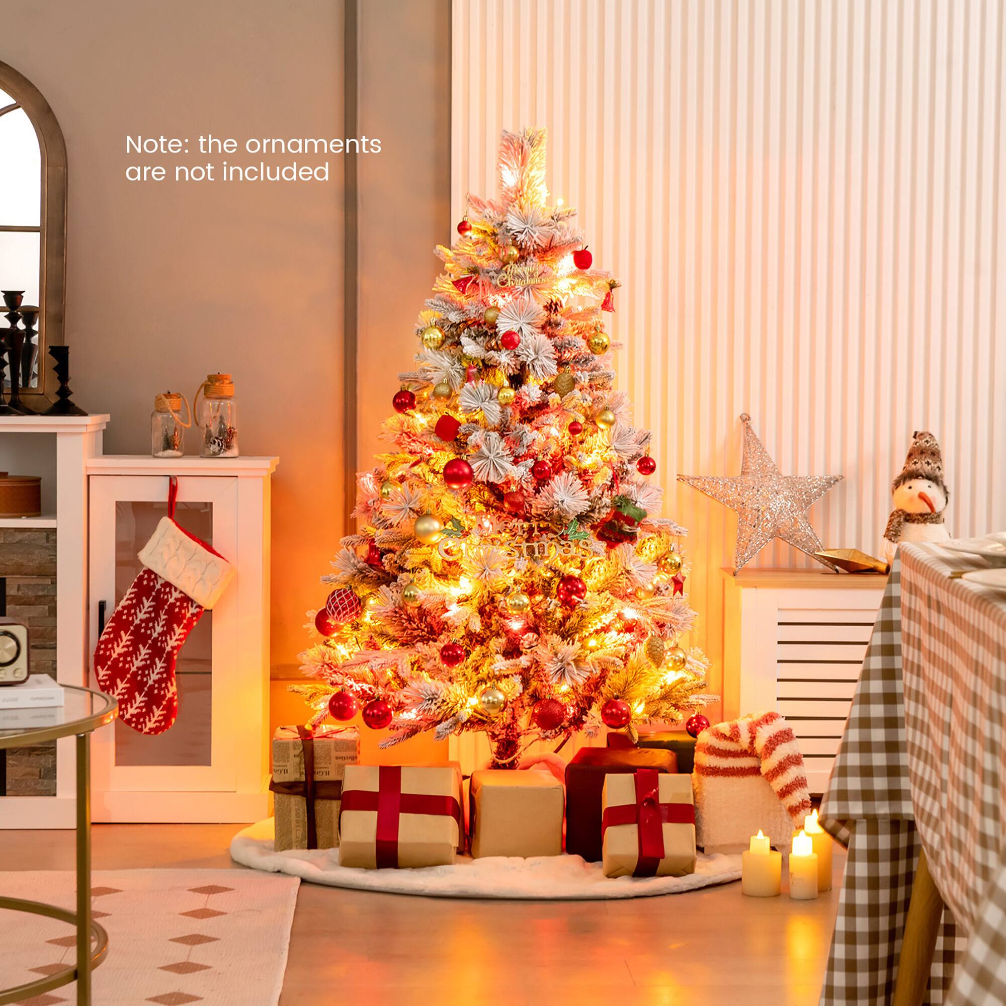 Note: the ornaments are not included