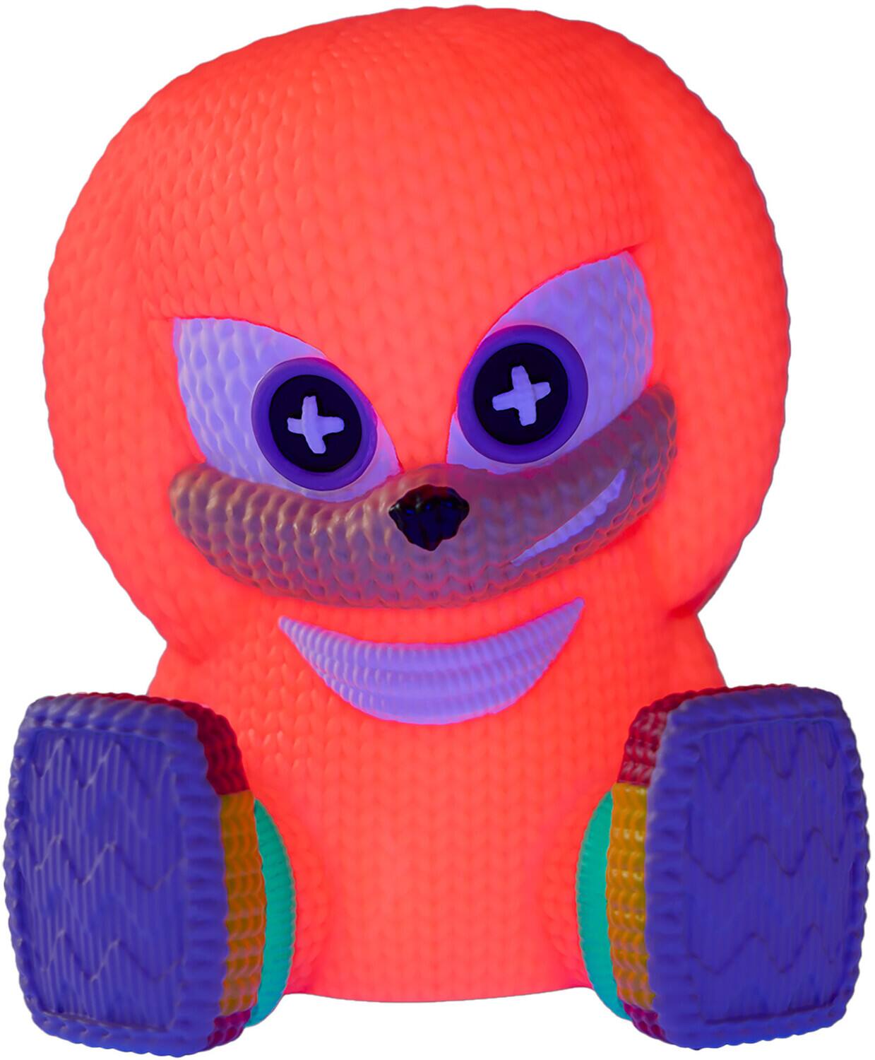 Alt View 4. Handmade by Robots - Handmade by Robots - Sonic the Hedgehog - Knuckles #293 (Blacklight)   - COLLECTIBLES - Multicolor.