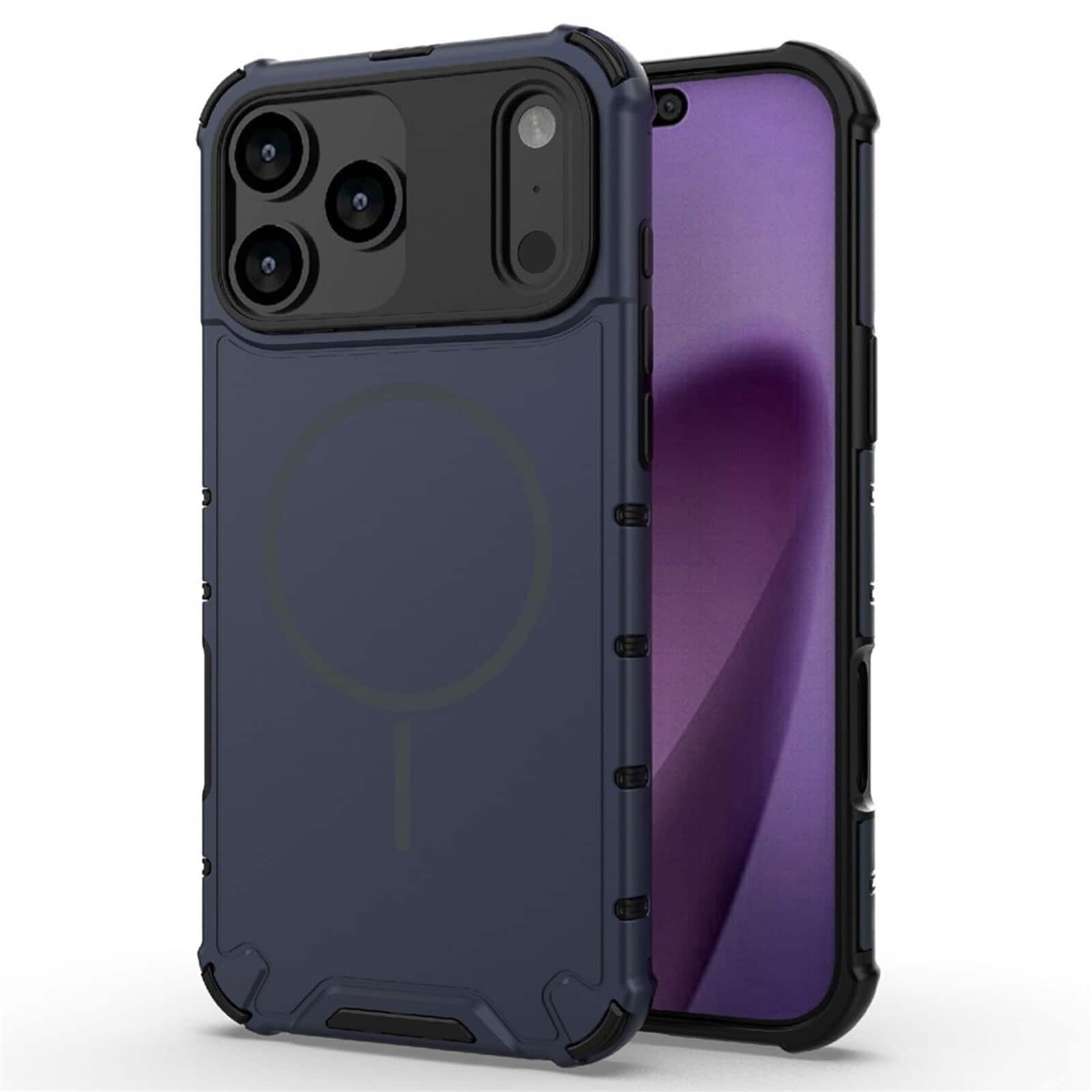 UUCOVER - Magnetic Case for Apple iPhone 18 Pro, Compatible with MagSafe, Shockproof Drop Protection Slim Heat Dissipation Cover - Darkblue price history on PriceWatchPro