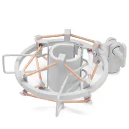 FocusProAudio - Focus Pro Audio Shock Mount for Samson Q2U Microphone - White