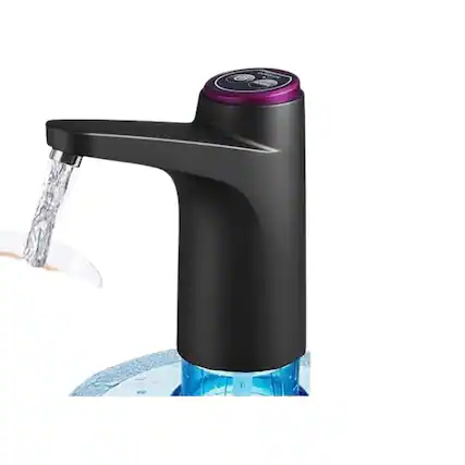 Front. Stock Preferred - Electric Automatic Water Bottle Pump.