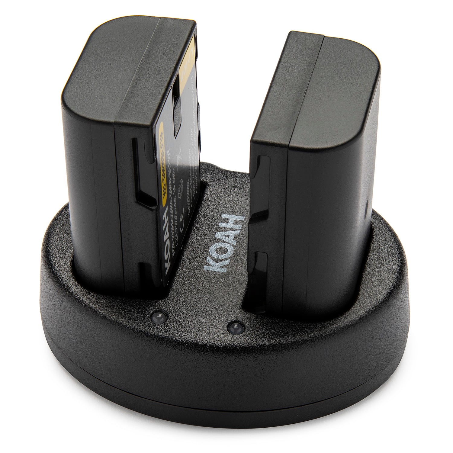 Koah - 2000mAh Li-ion Battery for Panasonic DMW-BLF19 (2-pack) with Dual Charger