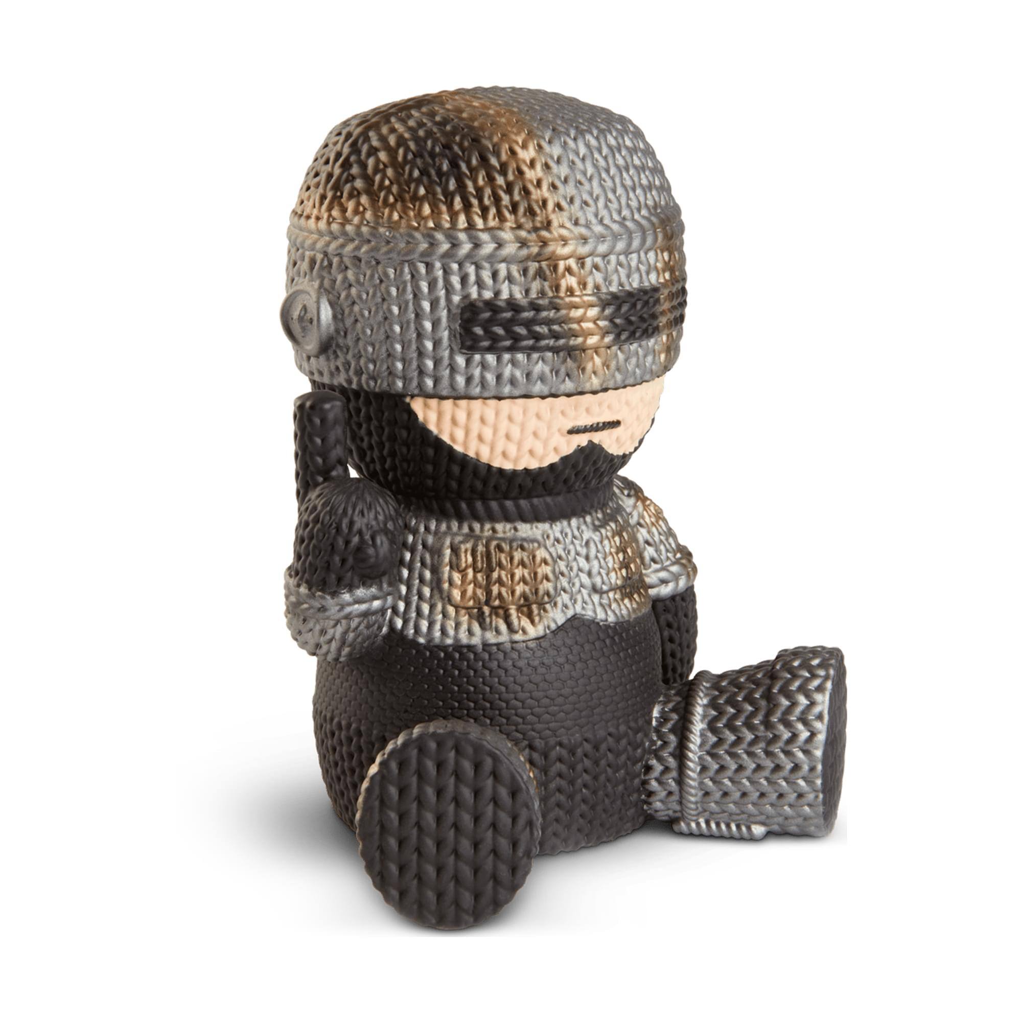 Alt View 10. Bensussen Deutsch & Associates - Robocop Handmade By Robots #125 Battle Damaged Robocop 5 Inch Vinyl Figure - Black.