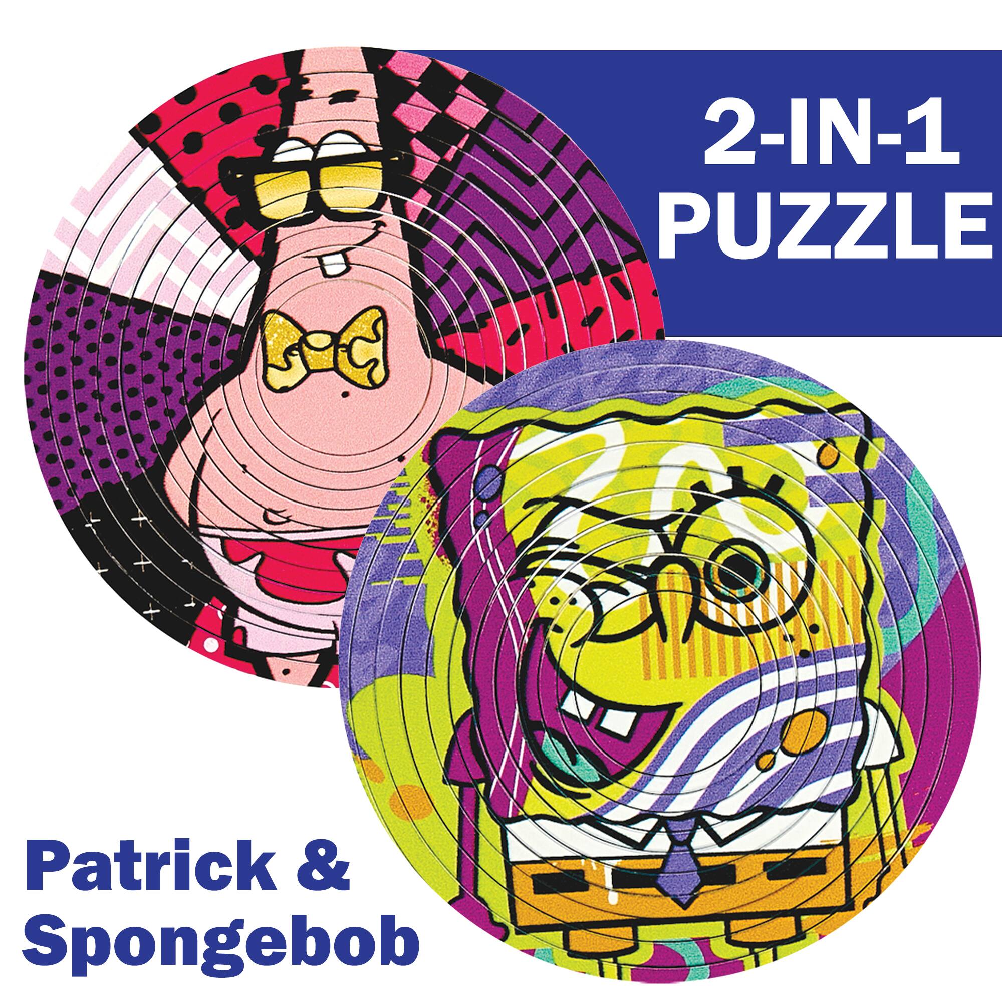 2-IN-1 PUZZLE Patrick & Spongebob