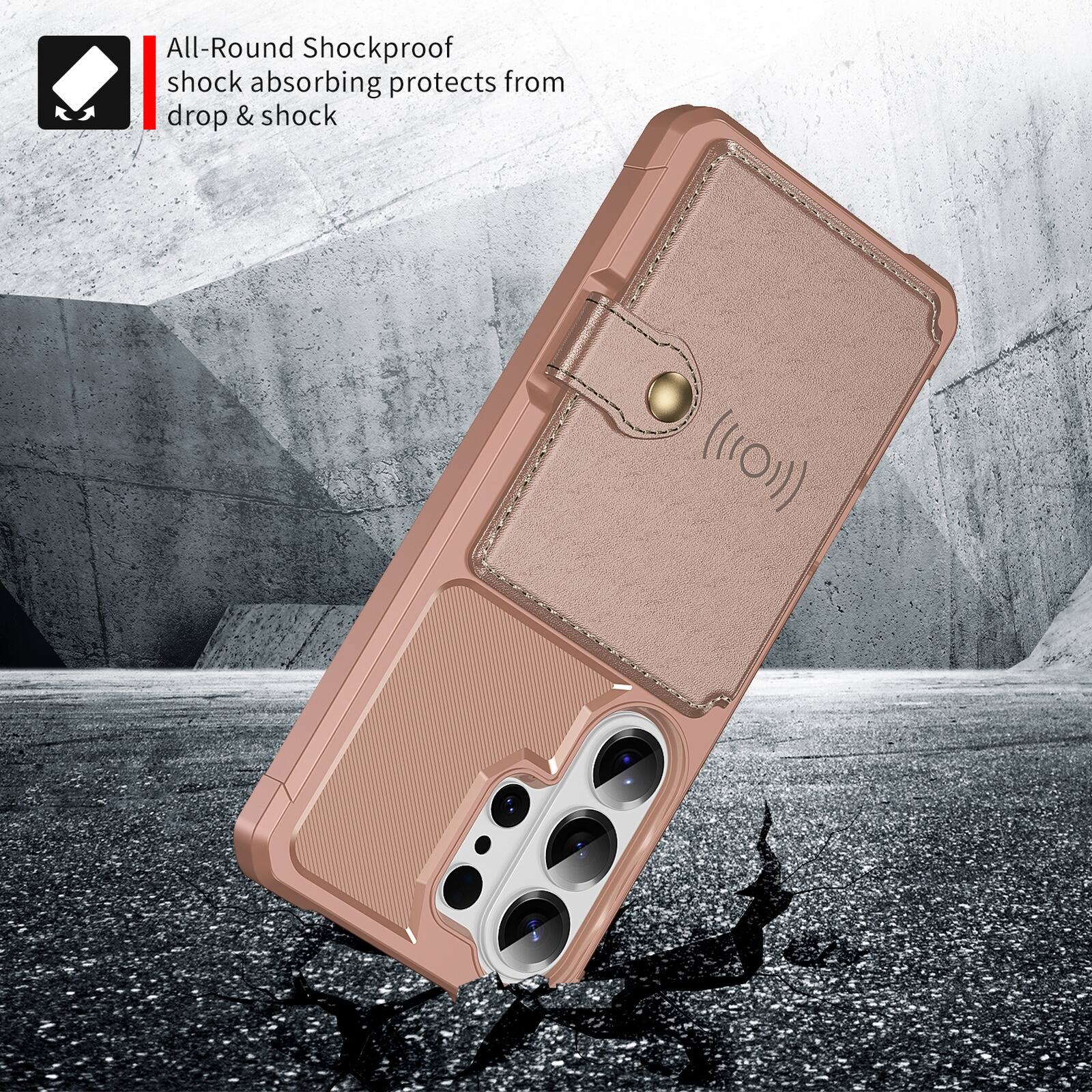 All-Round Shockproof shock absorbing protects from drop & shock