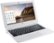 Angle Zoom. Acer - 11.6" Chromebook - Intel Celeron - 2GB Memory - 16GB eMMC Flash Memory - Moonstone White.