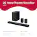 LG Home Theater Soundbar
S80TR
Dimensions (Inches W x H x D)
39.3 x 2.5 x 5.3 (Soundbar)
7.9 x 16 x 15.9 (Subwoofer)
3.9 x 6.9 x 4.7 (Rear Speaker)
What's in the box
- Remote Control
- Wall Mount Bracket
- HDMI Cable
- Batteries
- Warranty Card