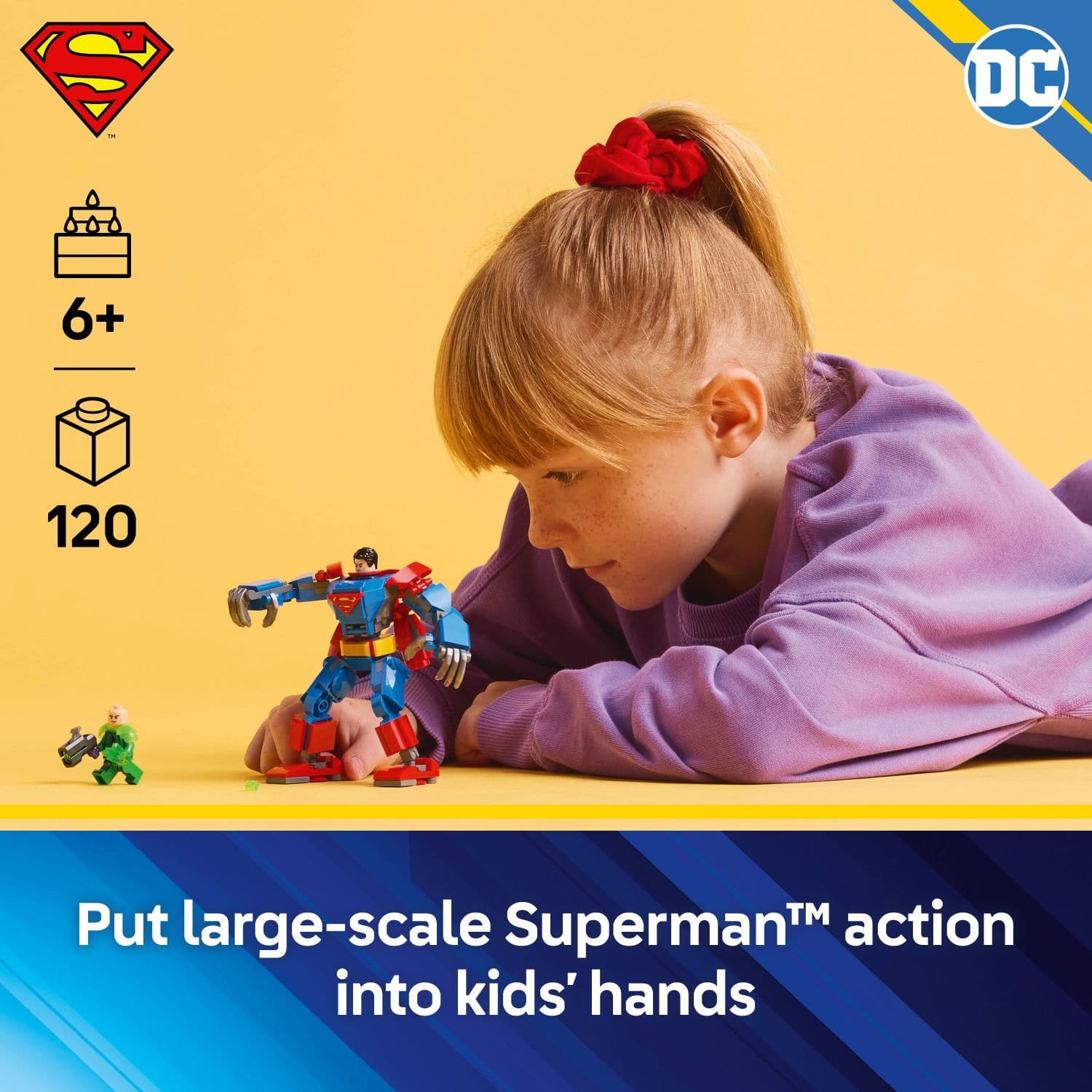 Put large-scale Superman action into kids' hands.
