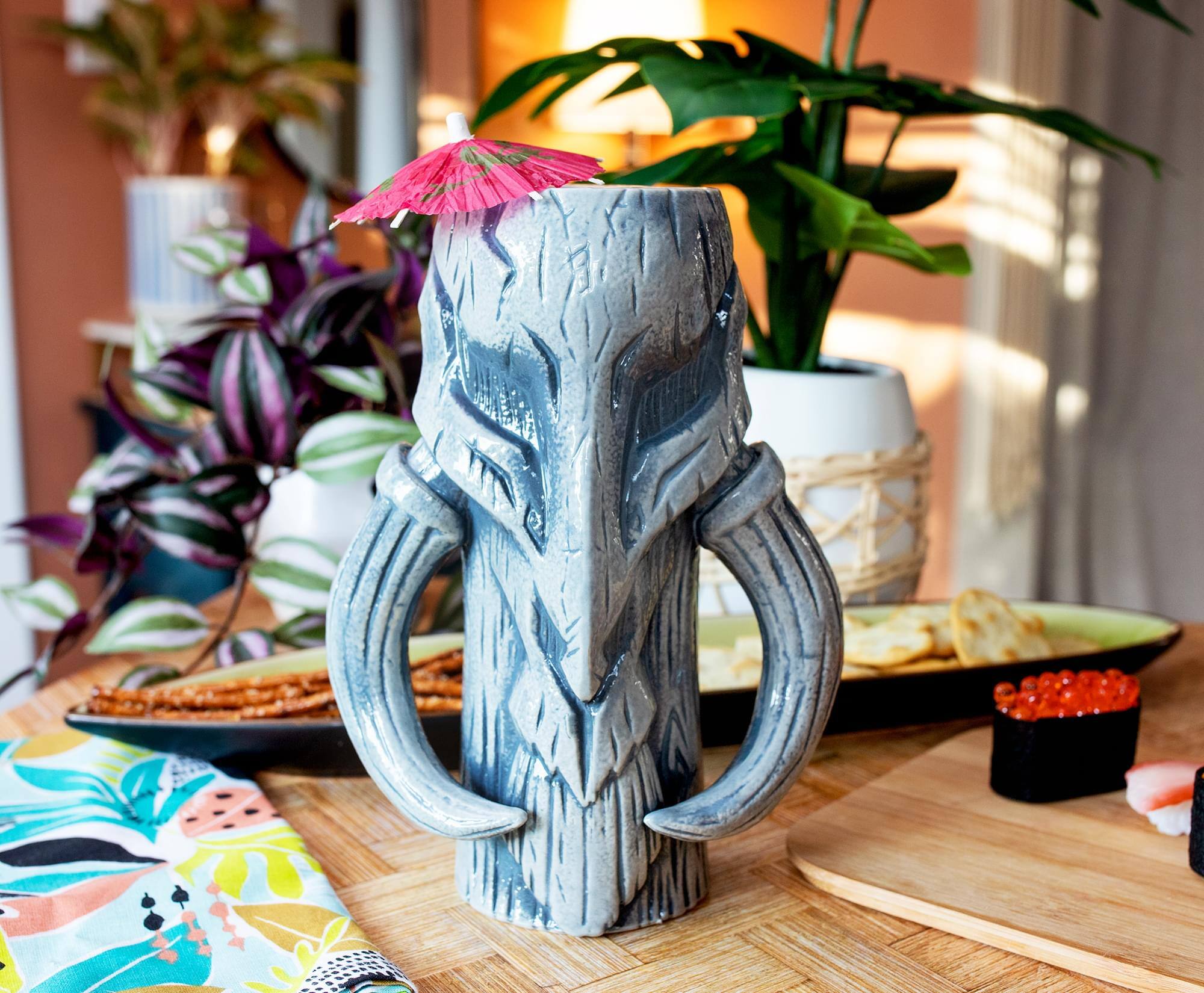 Alt View 10. Star Wars - Geeki Tikis Star Wars Mythosaur Ceramic Mug | Holds 18 Ounces - Grey.