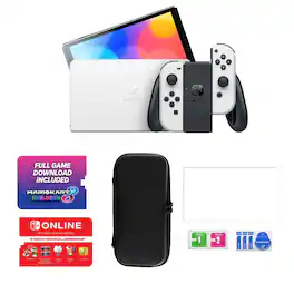 Switch OLED MarioKart 8 Bundle with Accessories - Nintendo Switch